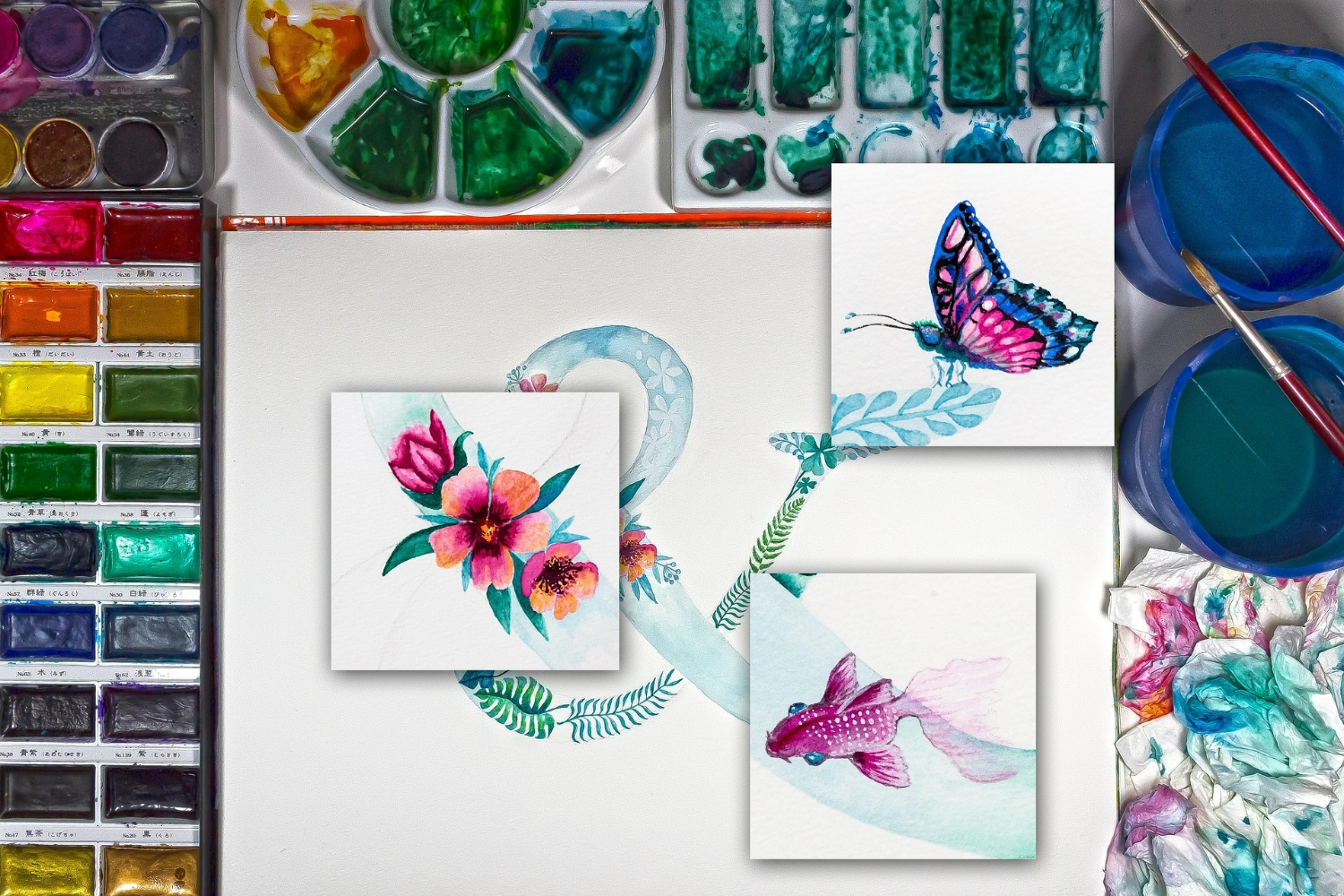 Colores de la imaginación: Taller de Arte Principiante