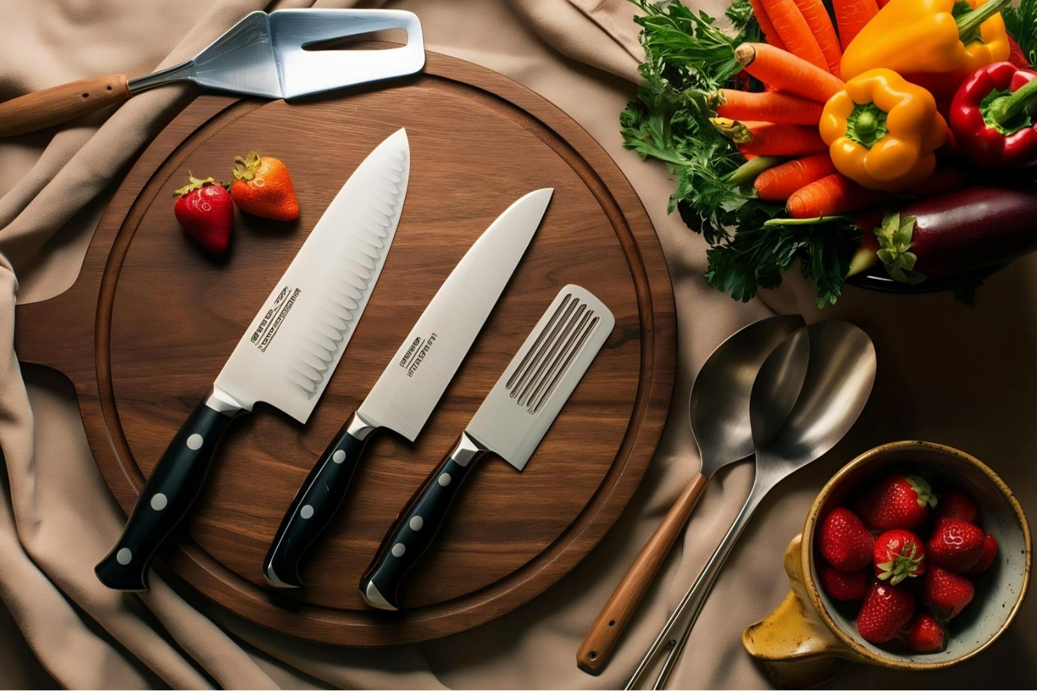 De Dull a Sharp: Habilidades de cuchillo para cocinas domésticas y profesionales